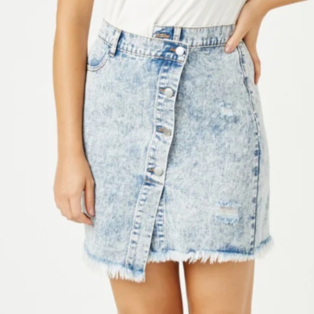 Hayden Los Angeles Denim‎ jeans Skirt size L great condition